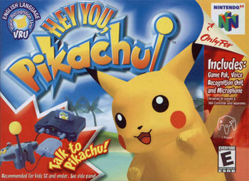 Carátula del juego Hey You Pikachu (N64)