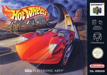 Carátula del juego Hot Wheels Turbo Racing (N64)