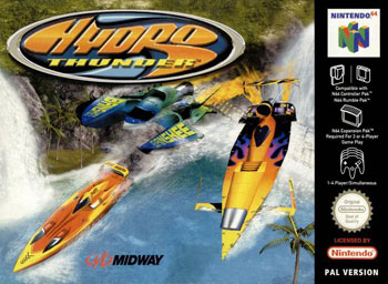 Carátula del juego Hydro Thunder (N64)
