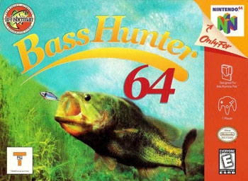 Carátula del juego In-Fisherman Bass Hunter 64 (N64)