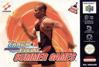 Carátula del juego International Track & Field Summer Games (N64)