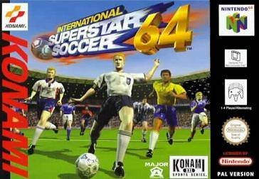 Carátula del juego International Superstar Soccer 64 (N64)
