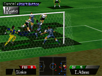 Pantallazo del juego online International Superstar Soccer 64 (N64)