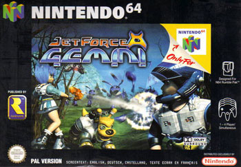 Carátula del juego Jet Force Gemini (N64)