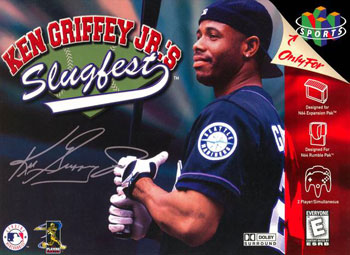 Carátula del juego Ken Griffey Jr's Slugfest (N64)