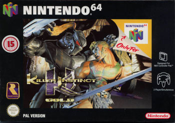 Carátula del juego Killer Instinct Gold (N64)