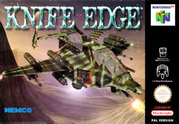 Carátula del juego Knife Edge Nose Gunner (N64)