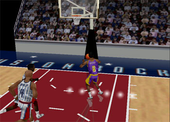 Pantallazo del juego online Kobe Bryant in NBA Courtside (N64)