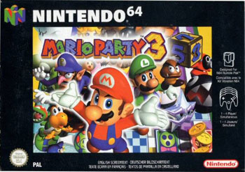 Carátula del juego Mario Party 3 (N64)
