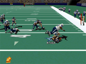 Pantallazo del juego online Madden NFL 2001 (N64)
