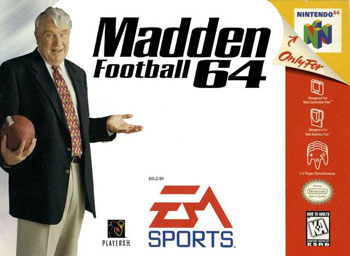 Carátula del juego Madden Football 64 (N64)