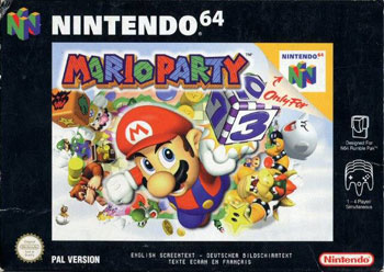Carátula del juego Mario Party (N64)
