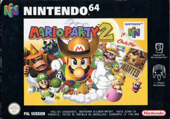 Portada de la descarga de Mario Party 2