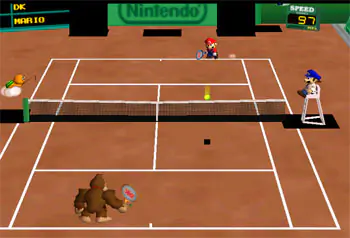 Imagen de la descarga de Mario Tennis