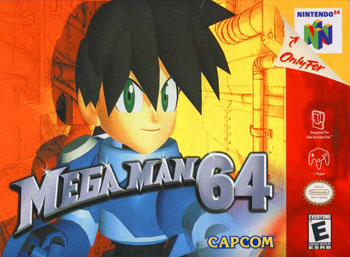 Carátula del juego Mega Man 64 (N64)