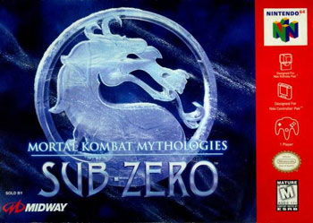 Carátula del juego Mortal Kombat Mythologies Sub-Zero (N64)