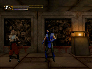 Pantallazo del juego online Mortal Kombat Mythologies Sub-Zero (N64)