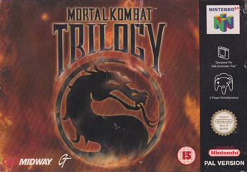 Carátula del juego Mortal Kombat Trilogy (N64)