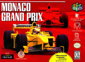Carátula del juego Monaco Grand Prix (N64)