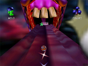 Pantallazo del juego online Milo's Astro Lanes (N64)