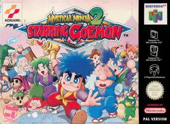 Portada de la descarga de Mystical Ninja 2 Starring Goemon