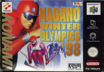 Carátula del juego Nagano Winter Olympics 98 (N64)