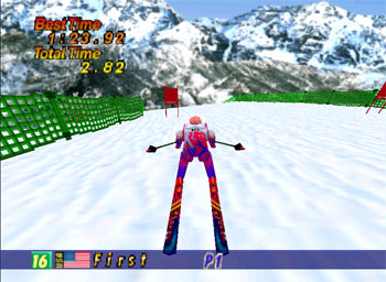 Pantallazo del juego online Nagano Winter Olympics 98 (N64)