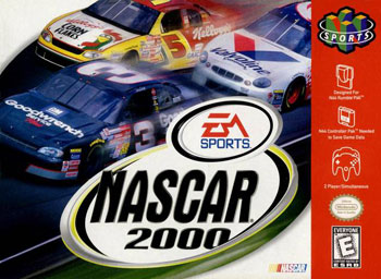 Carátula del juego NASCAR 2000 (N64)