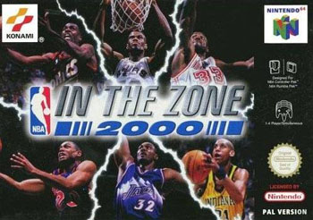 Carátula del juego NBA In the Zone 2000 (N64)