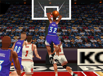 Pantallazo del juego online NBA Pro 99 (N64)