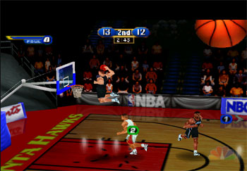 Pantallazo del juego online NBA Showtime NBA on NBC (N64)