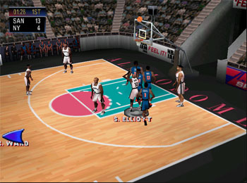 Pantallazo del juego online NBA Jam 2000 (N64)