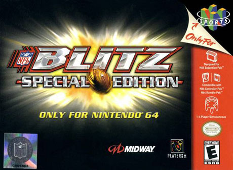 Carátula del juego NFL Blitz Special Edition (N64)