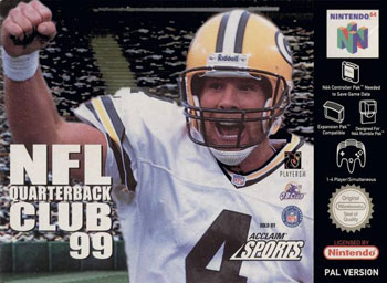 Carátula del juego NFL Quarterback Club 99 (N64)