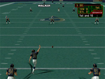 Pantallazo del juego online NFL QB Club 2001 (N64)