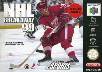 Carátula del juego NHL Breakaway 99 (N64)