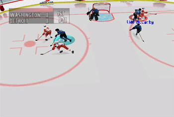 Pantallazo del juego online NHL Breakaway 99 (N64)