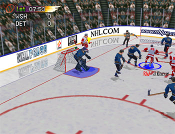 Pantallazo del juego online NHL Pro 99 (N64)