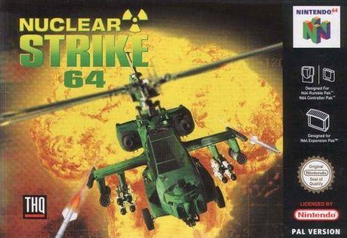 Carátula del juego Nuclear Strike 64 (N64)