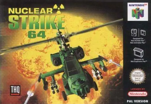 Portada de la descarga de Nuclear Strike 64
