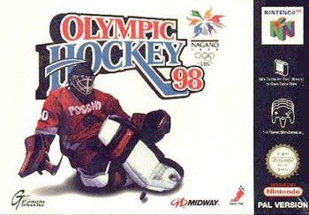 Carátula del juego Olympic Hockey 98 (N64)