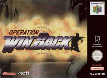 Carátula del juego Operation WinBack (N64)