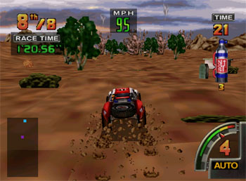 Pantallazo del juego online Off-Road Challenge (N64)