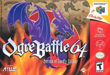 Portada de la descarga de Ogre Battle 64