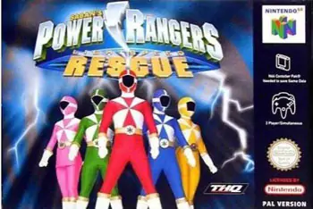 Portada de la descarga de Power Rangers Lightspeed Rescue