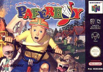 Carátula del juego Paperboy (N64)