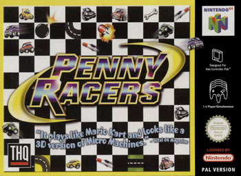 Carátula del juego Penny Racers (N64)