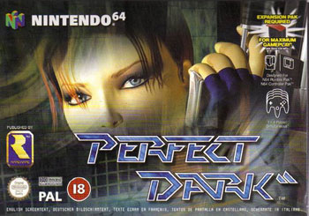 Carátula del juego Perfect Dark (N64)