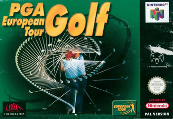 Carátula del juego PGA European Tour Golf (N64)