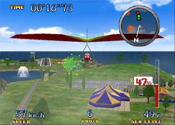 Pantallazo del juego online Pilotwings 64 (N64)